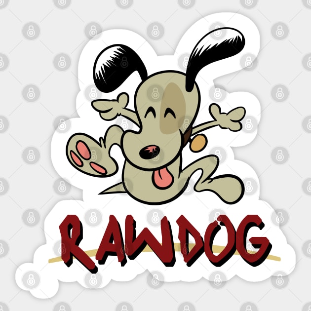 RAWDOG Sticker by davidfeci